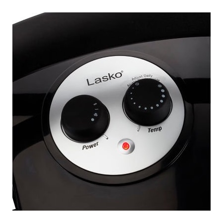 Almo Fulfillment Services Lasko Cool Touch Infrared Quartz Heater W/ Remote, 1500W, Gray 6101